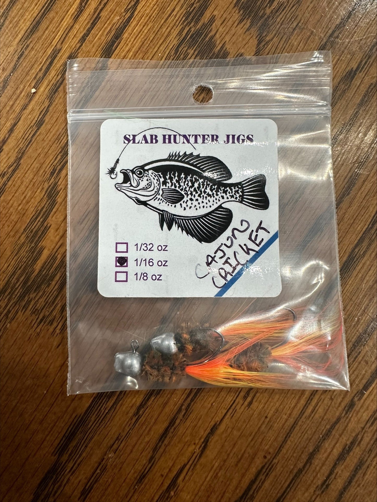 Custom Hand Tied Crappie - Cajun Cricket