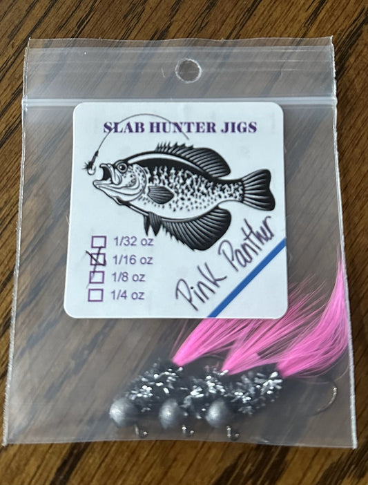 Custom Hand Tied Crappie  - Pink Panther